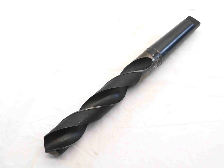 MORSE 1 3/4 O.D. HSS TWIST DRILL BIT MORSE TAPER #5 SHANK 8 1/4 LOC 1.75 MT5