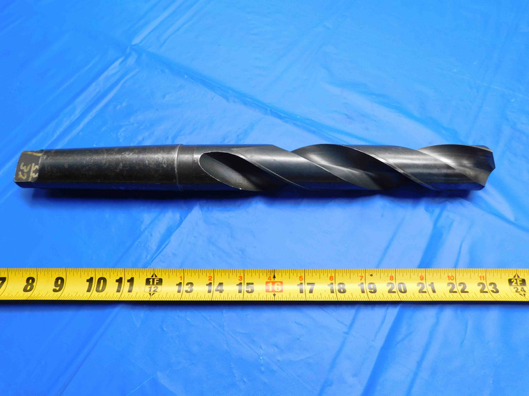 1 23/32 O.D. HSS TWIST DRILL BIT USA MORSE TAPER #5 SHANK 9" LOC 1.7187 MT5