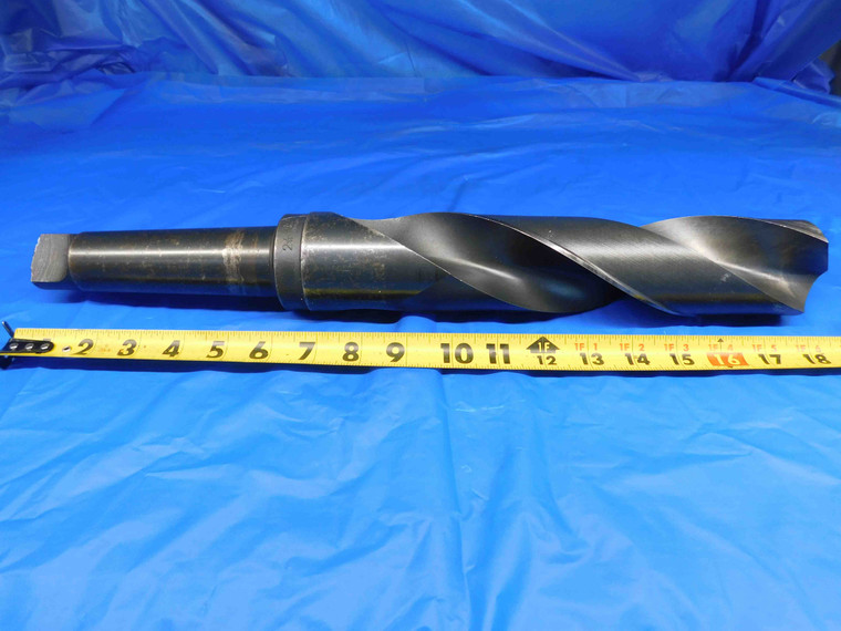 SKF 2 7/16 O.D. HSS TWIST DRILL BIT MORSE TAPER #5 SHANK 12" LOC 2.4375 MT5