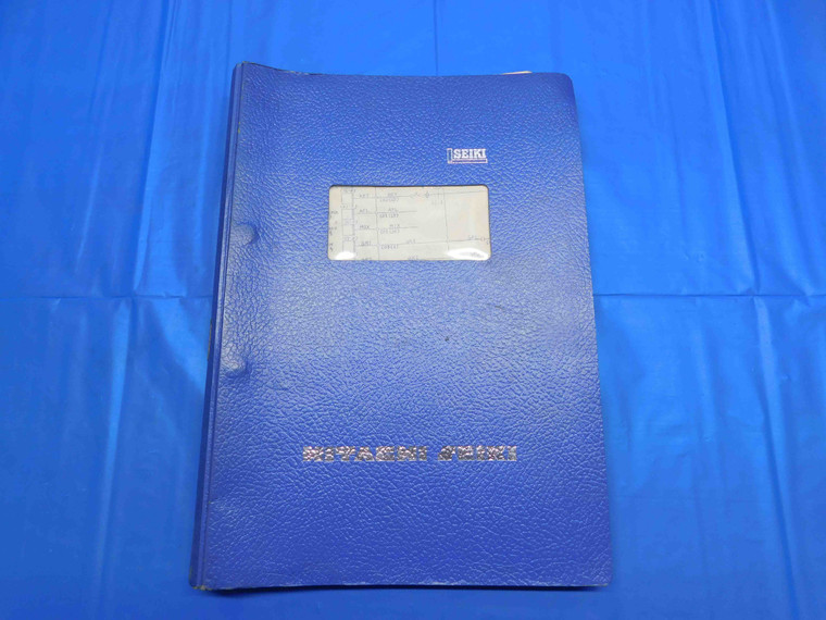 HITACHI SEIKI 4NE 1-693 TURNING CENTER MACHINE WIRING DIAGRAM REFERENCE MANUAL  - AW0413LVR