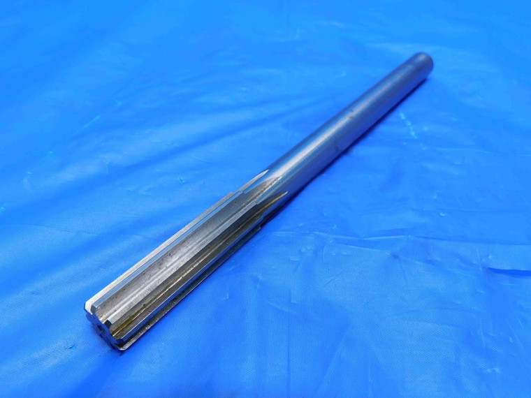 0.6299 O.D. HSS CHUCKING REAMER 8 FLUTE .6299 5/8 .6250 +.0049 OVERSIZE 16 mm - RB0169CP2