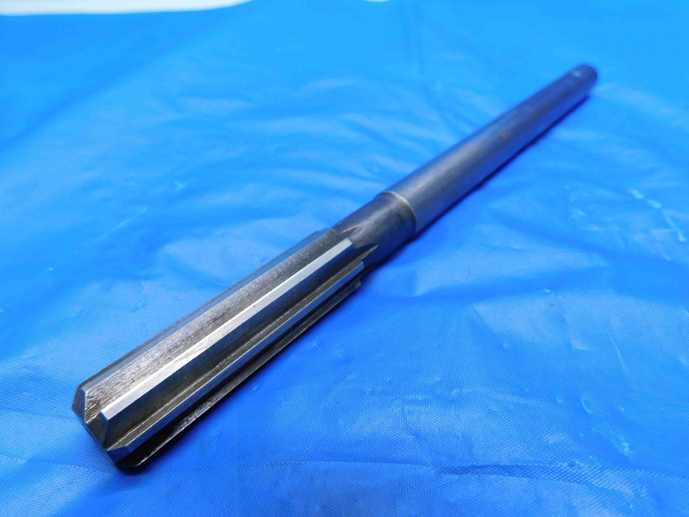 5/8 O.D. HSS CHUCKING REAMER 8 FLUTE .625 .6250 ONSIZE 16 mm STRAIGHT SHANK - RB0196CP2