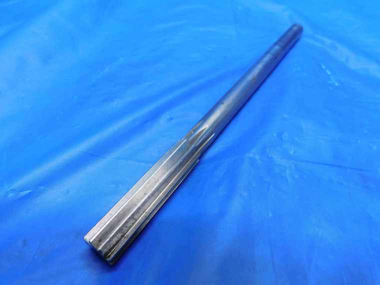 0.501 O.D. HSS CHUCKING REAMER 8 FLUTE .501 .5010 1/2 .5000 +.0010 OVERSIZE - RB0182CP2