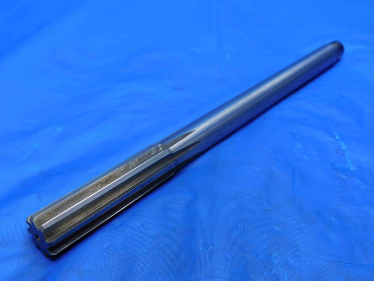 0.6299 O.D. HSS CHUCKING REAMER 8 FLUTE .6299 5/8 .6250 +.0049 OVERSIZE 16 mm - RB0197CP2