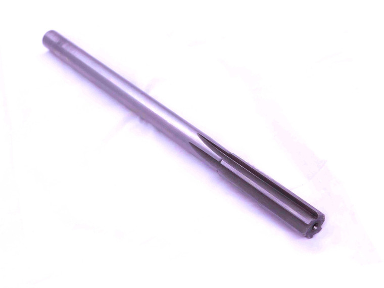 21CM 0.501 OD HSS REAMER 0.434 SHANK 6 FL .501 .5010 1/2 .5000 +.0010 OVERSIZE - RB0183CP2