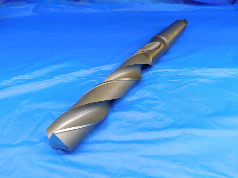 1 5/8 O.D. HSCO TWIST DRILL BIT USA MORSE TAPER #5 SHANK 9" LOC 1.625 MT5