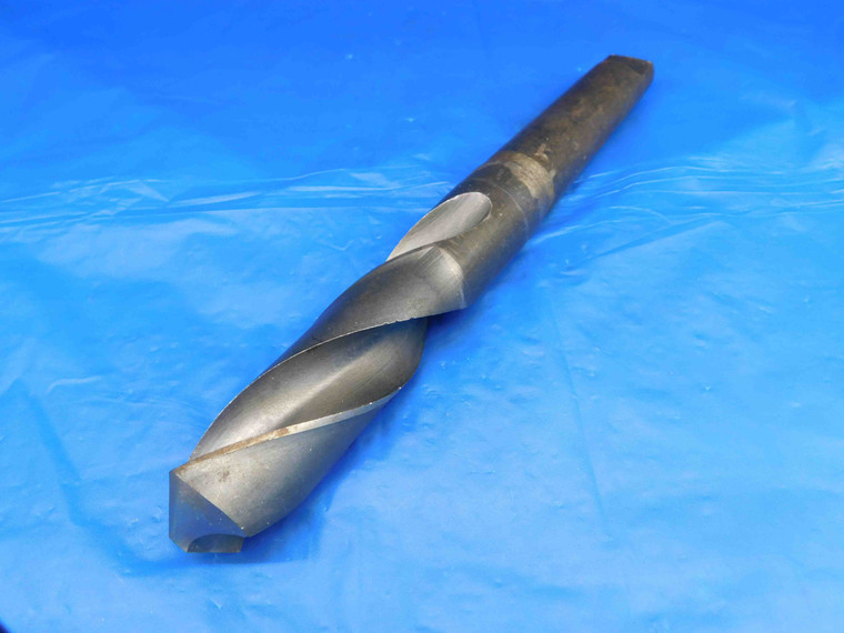 MORSE 1 5/16 O.D. HSS TWIST DRILL BIT MORSE TAPER #4 SHANK 4" LOC 1.3125 MT4 - HS0972LVR