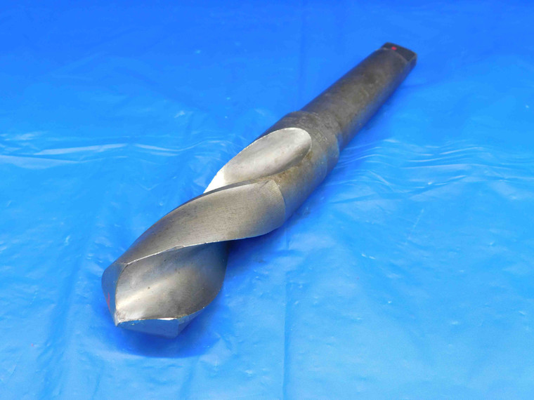 STANDARD 1 31/64 O.D. HSS TWIST DRILL BIT MORSE TAPER #4 SHANK 1.4843 MT4 USA - HS1004LVR