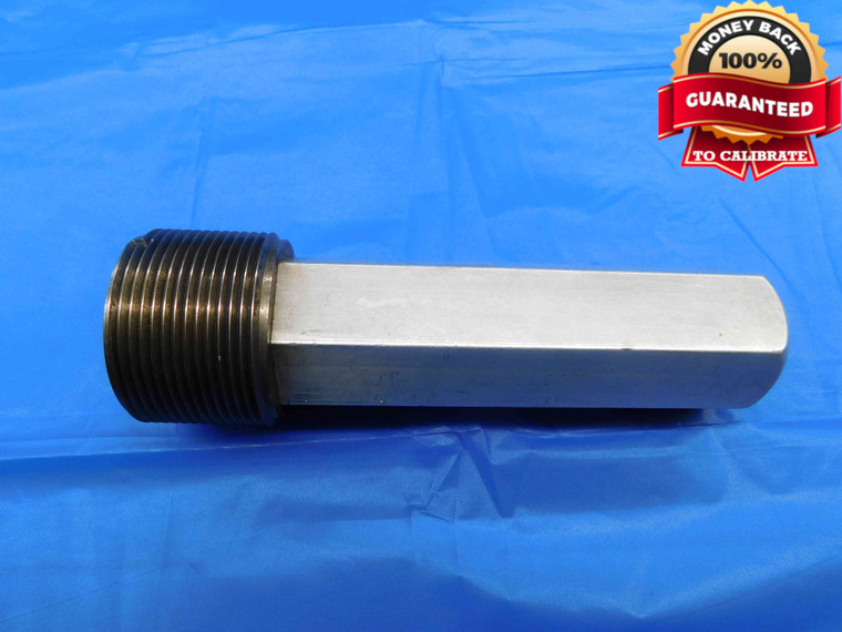 1 3/4 12 N 3 THREAD PLUG GAGE 1.75 1.750 1.7500 GO ONLY P.D. = 1.6959 CHECK - DW24714RD