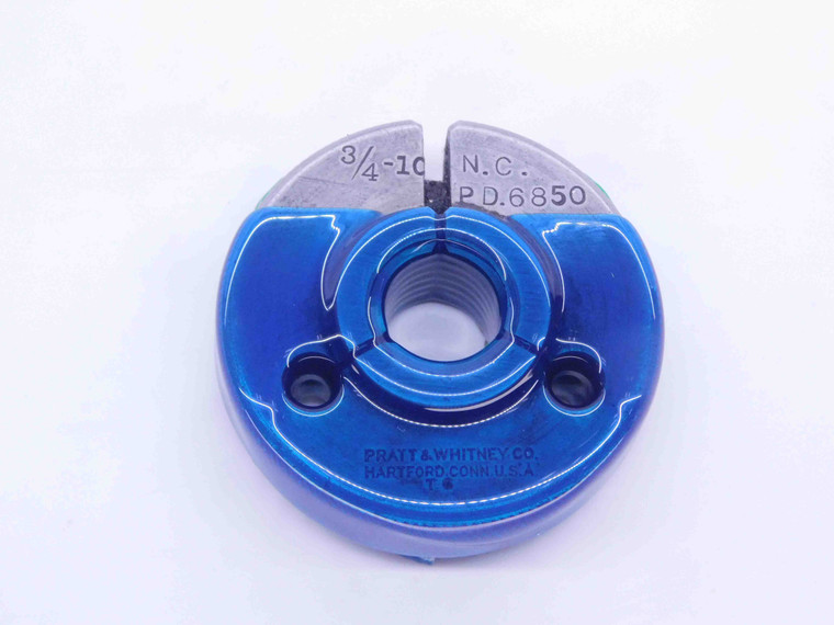 3/4 10 NC THREAD RING GAGE .75 .750 .7500 GO ONLY P.D. = .6850 UNC 3A CHECK - DW24743RD