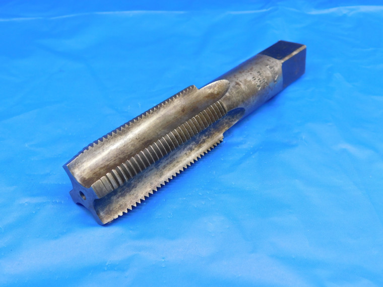 1 1/8 12 NF HSS PLUG TAP 4 STRAIGHT FLUTE 1.125 RETHREADING THREAD CLEANING - HS1051CP2