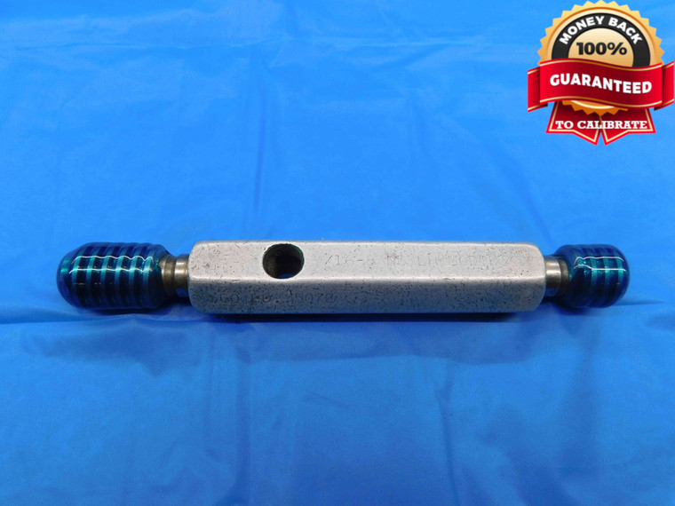 9/16 8 NS LEFT HAND MODIFIED THREAD PLUG GAGE .5625 GO NO GO PDS= .5072 & .5128 - DW24763LVR
