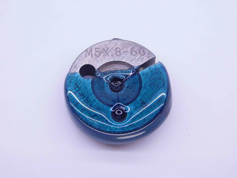 M5 X .8 6g METRIC THREAD RING GAGE 5 0.8 GO ONLY P.D. = 4.456 INSPECTION CHECK - DW24783LVR
