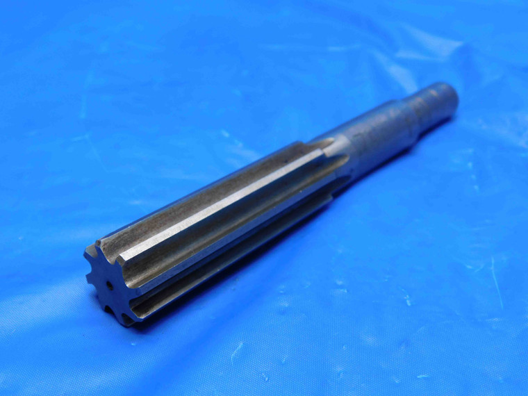 3/4 O.D. HSS CHUCKING REAMER 8 FLUTE .75 .7500 ONSIZE 19 mm REDUCED SHANK - RB0225AA3