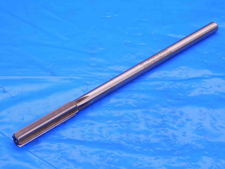 ALVORD POLK 0.376 OD HSS REAMER 6 FL .376 .3760 3/8 .3750 +.0010 OVERSIZE USA - AB0596CP2