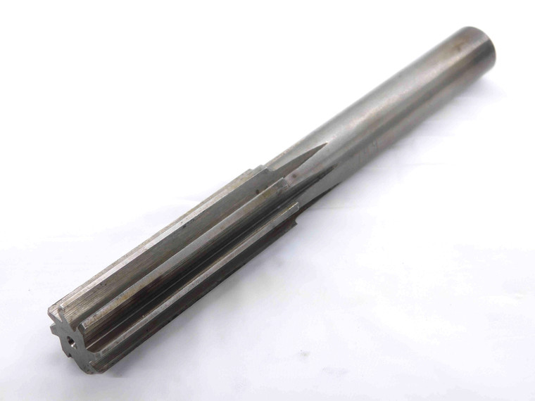 0.749 OD HSS CHUCKING REAMER 8 FL .749 .7490 3/4 .7500 -.0010 UNDERSIZE 19 mm - AB0593CP2