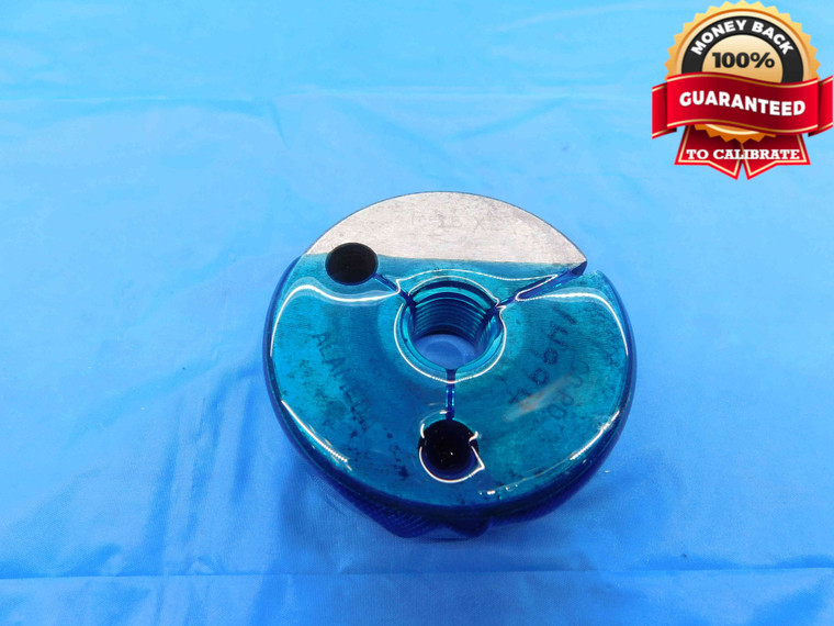 M16 X 1.5 6g METRIC THREAD RING GAGE 16 GO ONLY P.D. = 14.994 INSPECTION CHECK - DW24844LVR