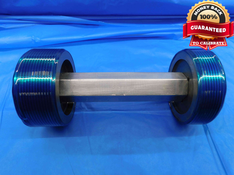 3.521 10 UNS THREAD PLUG GAGE 3.5210 GO NO GO P.D.'S = 3.4520 & 3.4610 CHECK - DW24885RD