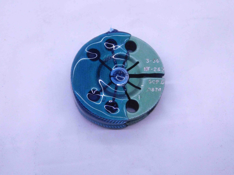 3 56 UNF THREAD RING GAGE #3 .099 .0990 GO ONLY P.D. = .0874 3A INSPECTION CHECK - DW24886RD