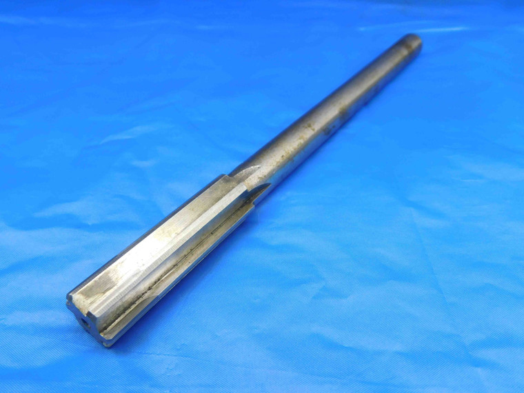R.R.T. 11/16 O.D. HSS CARBIDE TIPPED CHUCKING REAMER 6 FLUTE .6875 ONSIZE - HS1067CP2