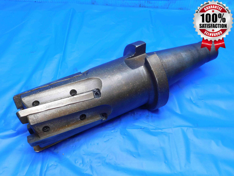 NMTB50 CINCINNATI 3.4375 INTEGRAL END MILL TOOL HOLDER 3 7/16 INDEXABLE 8" PROJ - SA0255THC