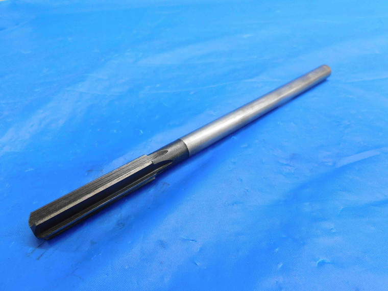 0.501 O.D. HSS CHUCKING REAMER 6 FLUTE .501 .5010 1/2 .5000 +.0010 OVERSIZE - RB0259CP2