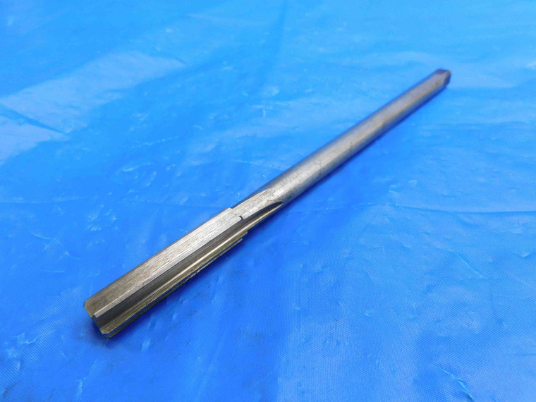 7/16 O.D. HSS HAND CHUCKING REAMER 6 FLUTE .4375 ONSIZE 11 mm STRAIGHT SHANK - RB0316CP2