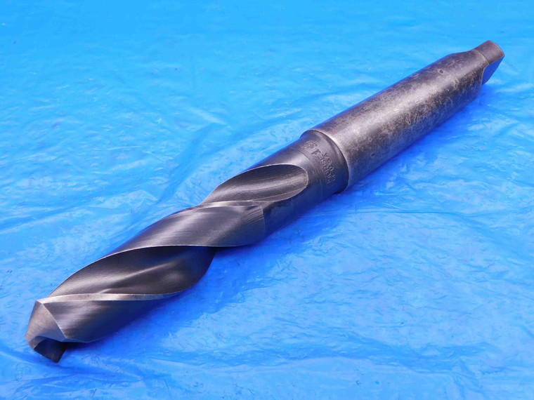 MORSE 1 5/32 O.D. HSS TWIST DRILL BIT MORSE TAPER #4 SHANK 4" LOC 1.1562 MT4 USA - AB0660CP2