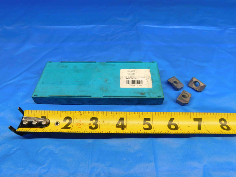 3pcs NEW INGERSOLL PAL0628 CARBIDE INSERT SEAT SHIMS FOR USE WITH DPM434 - HS1194BP2