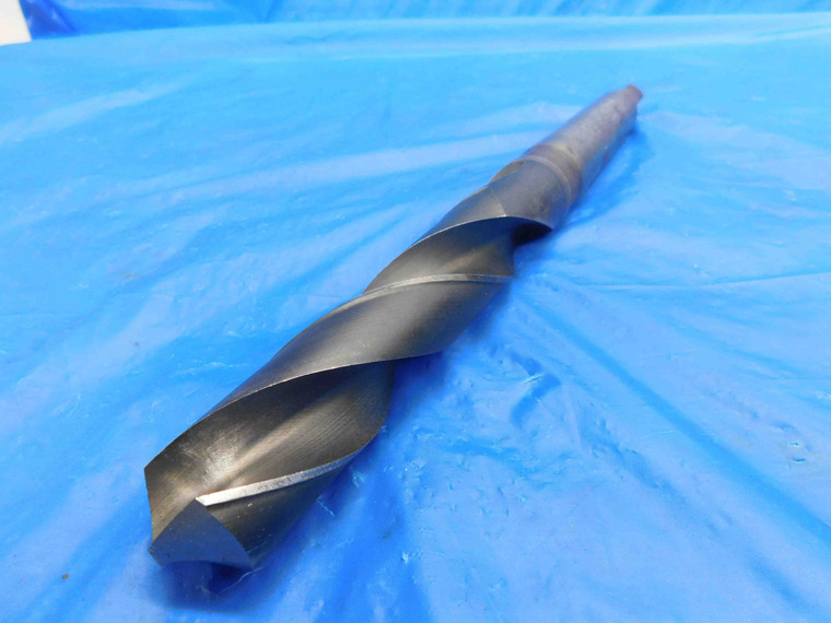 STANDARD 1 19/64 O.D. HSS TWIST DRILL BIT MORSE TAPER #4 SHANK 1.2968 MT4 USA - RB0379LVR