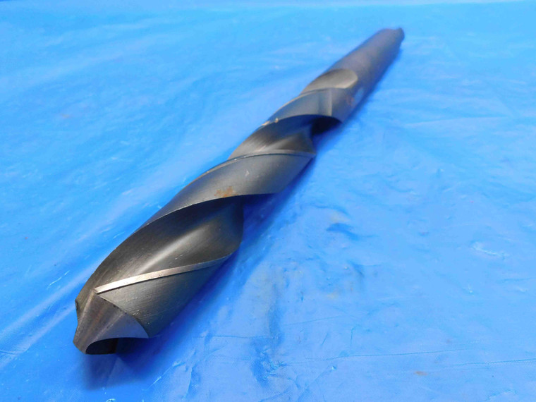 CL 1 9/32 O.D. BLACK OXIDE HSS TWIST DRILL BIT MORSE TAPER #4 SHANK 1.2812 MT4 - RB0388LVR