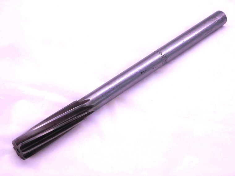 CLEVLAND 11/16 O.D. HSS CHUCKING REAMER 9/16 SHANK SPIRAL 8 FLUTE .6875 ONSIZE - AB0731AA3