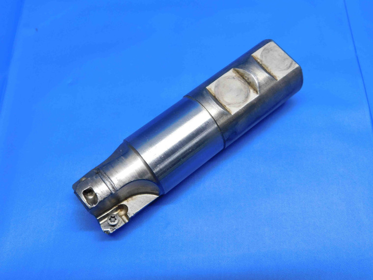 ISCAR 1" DIA. 3.75" OAL COOLANT INDEXABLE END MILL HELI2000 1" SHANK 3 FLUTE 1.0 - AW0592CK2