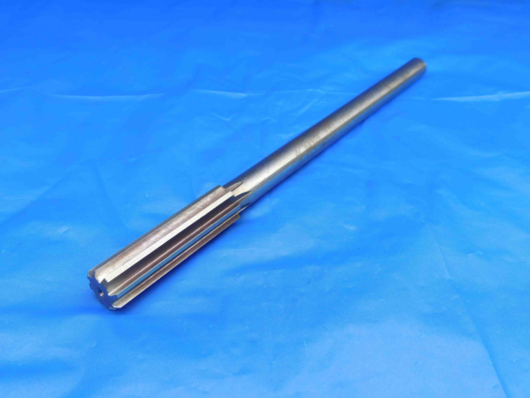 YANKEE 9/16 O.D. HSS CHUCKING REAMER 8 FLUTE .5625 ONSIZE MADE IN USA - HS1260CP2