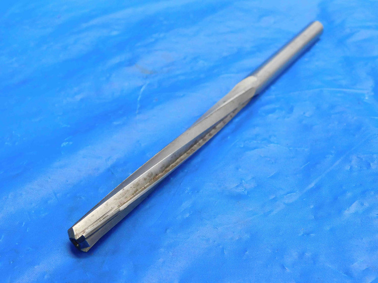 HANNIBAL 23/64 O.D. HSS CARBIDE TIPPED CHUCKING REAMER SPIRAL 3 FLUTE .3593 - RB0440CP2