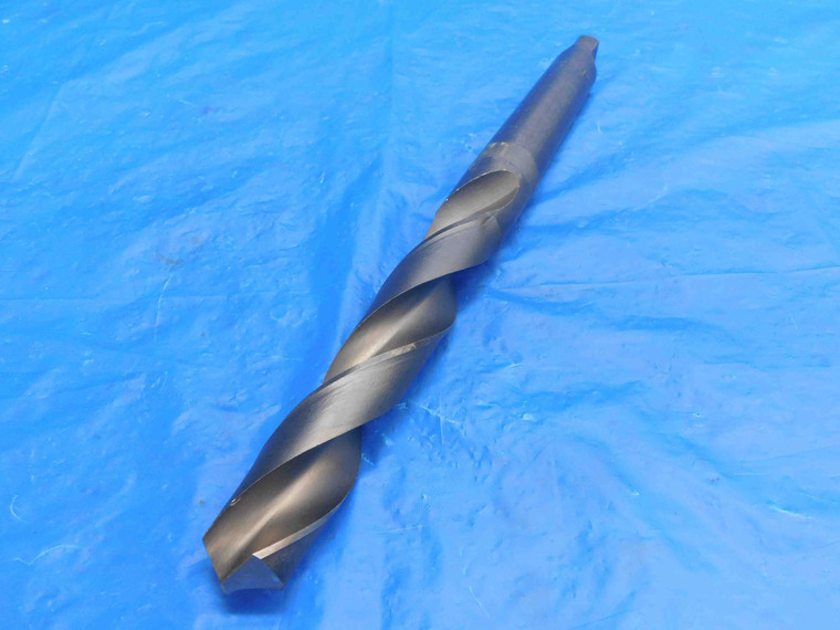 MORSE 1 9/32 O.D. HSS TWIST DRILL BIT MORSE TAPER #4 SHANK 7" LOC 1.2812 MT4 - RB0464LVR