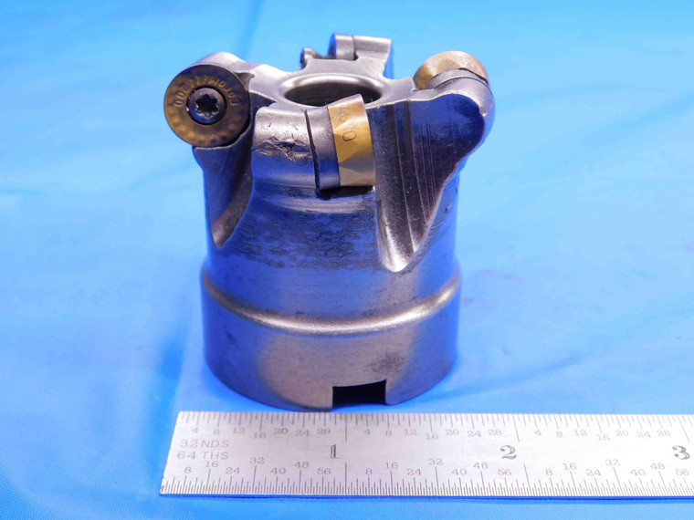 SANDVIK 2" O.D. FACE MILL 3/4 PILOT 5/16 KEY HOLDS 4 INSERTS RC .. T 43 2.0 2.00 - AB0805AA3
