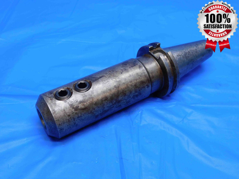 CAT40 7/8 I.D. SOLID END MILL TOOL HOLDER .875 COOLANT THRU EXTENDED 6" PROJ. - SA0369THC