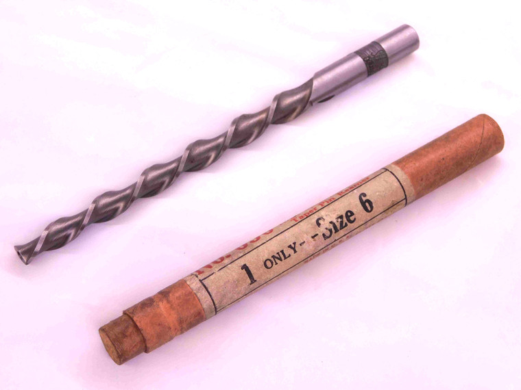 CLEVLAND #6 O.D. HSS TAPER PIN REAMER 0.36 SHANK SPIRAL 2 FLUTE USA MADE No. 6 - HS1364BJ2