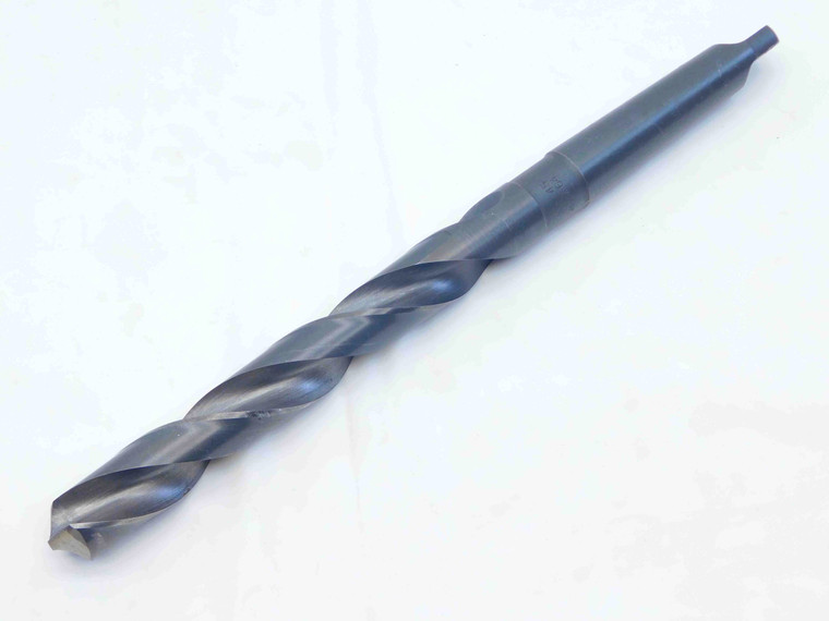 MORSE 45/64 O.D. HSS TWIST DRILL BIT MORSE TAPER #2 SHANK 5" LOC .7031 MT2 USA - RB0612CF2