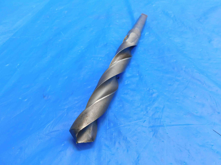 UTD CO 27/32 O.D. HSS TWIST DRILL BIT MORSE TAPER #2 SHANK 5 1/4 LOC .8437 MT2 - RB0618CF2
