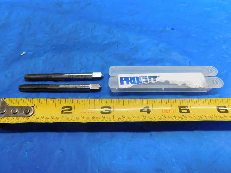 2pcs NEW PROCUT #12 32 H3 HSS PLUG TAP 4 STRAIGHT FLUTE 12 .216 12-32 - RB0691BW2