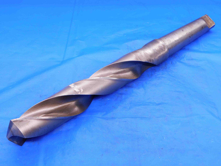 CTD 1 27/64 O.D. HSS TWIST DRILL BIT W6887 MORSE TAPER #4 SHANK 1.4218 MT4 USA - AB0846AK3