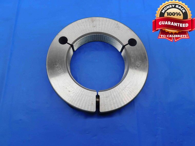 3" 12 UN 2A THREAD RING GAGE 3.0 3.00 3.000 3.0000 NO GO ONLY P.D. = 2.9377 - DW25080AC4