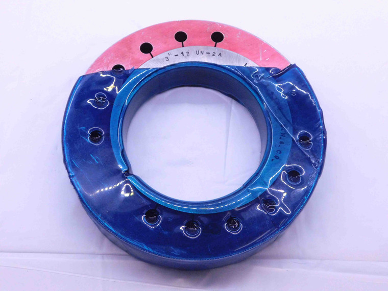 3" 12 UN 2A THREAD RING GAGE 3.0 3.00 3.000 3.0000 NO GO ONLY P.D. = 2.9377 - DW25080AC4