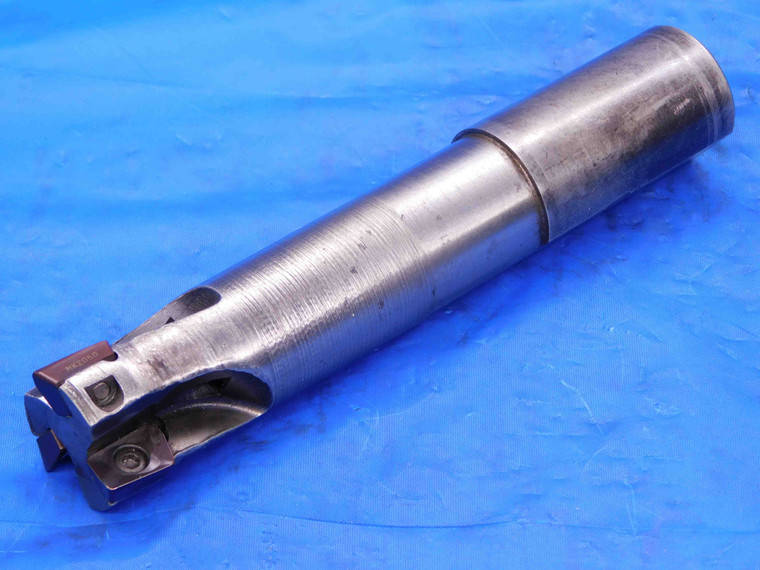 SECO ? 1" DIA. 5 1/4 OAL COOLANT THRU INDEXABLE END MILL 1" SHANK 3 FLUTE 1.0 - AB0861CP2