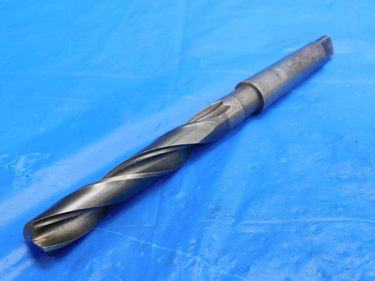 FB TOOLS 19/32 O.D. HSS FLAT BOTTOM DRILL BIT MORSE TAPER #2 SHANK .5937 MT2 - RB0923AB2