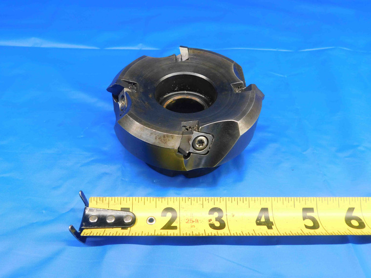 SANDVIK 4" O.D. FACE MILL RA260.22-080R25-12L 1" PILOT HOLDS 4 INSERTS 4.0 - HS1612BW2