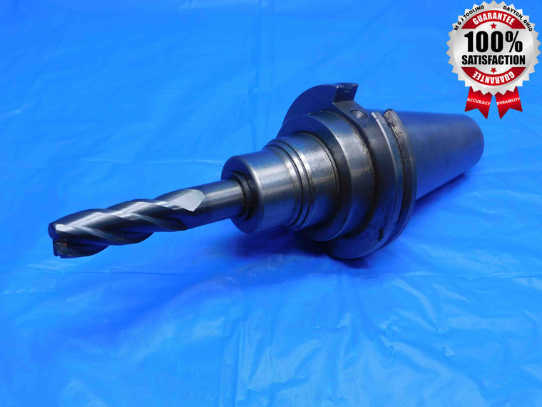 CAT50 ALBRECHT HYDRAULIC MODULAR TOOL HOLDER B6 SK50 AD50 W/ 3/4" END MILL - SA0497LVR