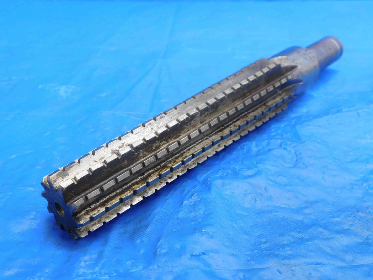 HSS MORSE TAPER #4 ROUGHING REAMER 10 STRAIGHT FLUTE MT4 ROUGHER MADE IN USA - RB0991AB3